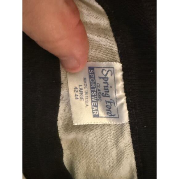 1987 BON JOVI 52,000 fans-GRAIL-MINT-Chicago Raglan Tee-Slippery When Wet - Picture 3 of 3